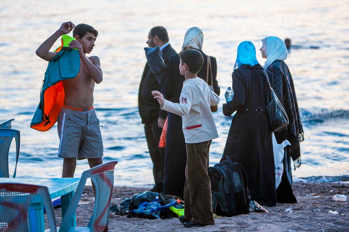 Islamisk strandliv. Illustrationsfoto: Arnt Jensvoll Islamisk strandliv. Illustrationsfoto: Arnt Jensvoll