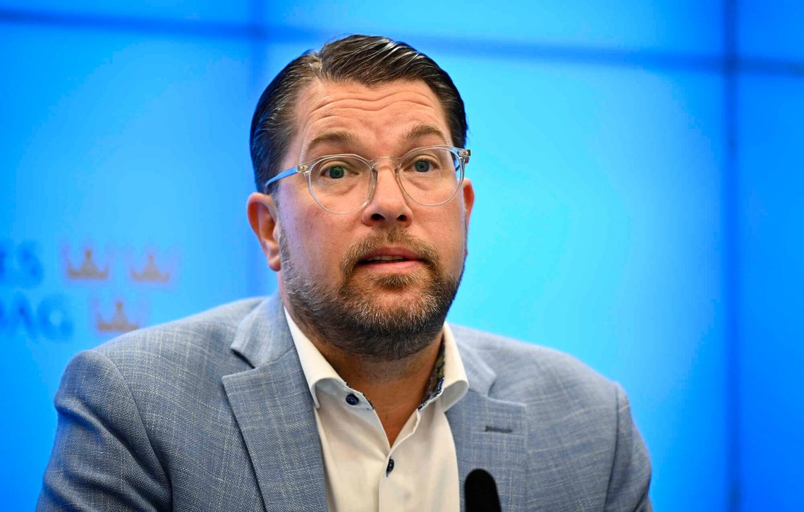 Sverigedemokraternas partileder, Jimmie Åkesson (SD). Foto: Anders Wiklund / TT / NTB Sverigedemokraternas partileder, Jimmie Åkesson (SD). Foto: Anders Wiklund / TT / NTB
