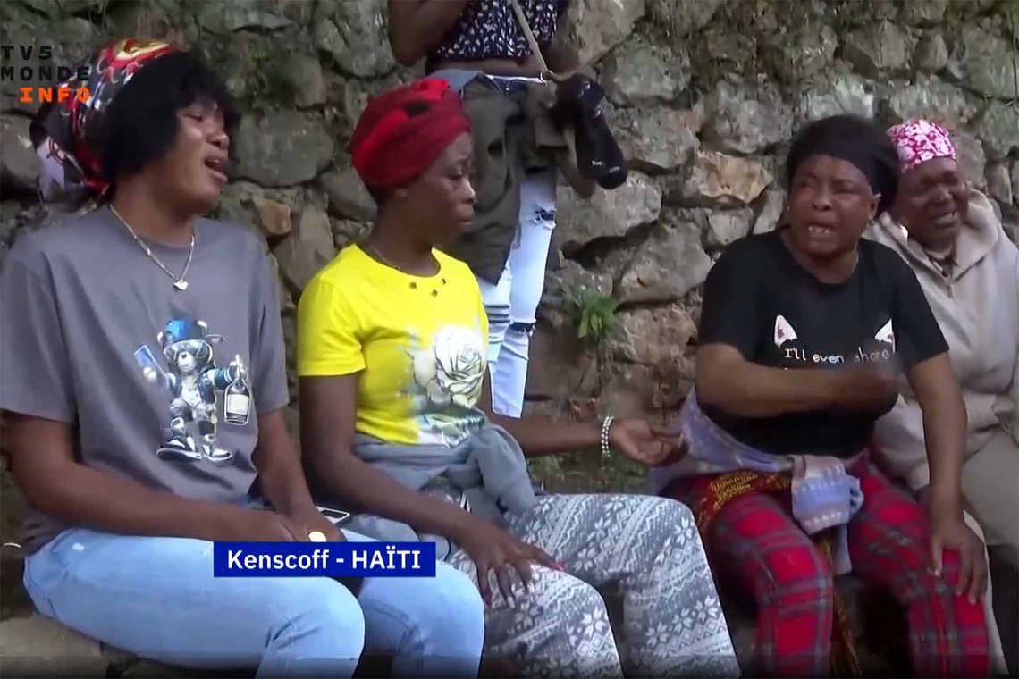 Kenscoff, Haiti. Videoklipp fra X Kenscoff, Haiti. Videoklipp fra X