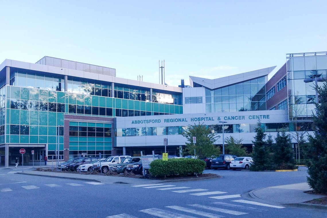 Abbotsford Hospital & Cancer Centre. Foto: Canuckle / CC BY-SA 3.0 Abbotsford Hospital & Cancer Centre. Foto: Canuckle / CC BY-SA 3.0