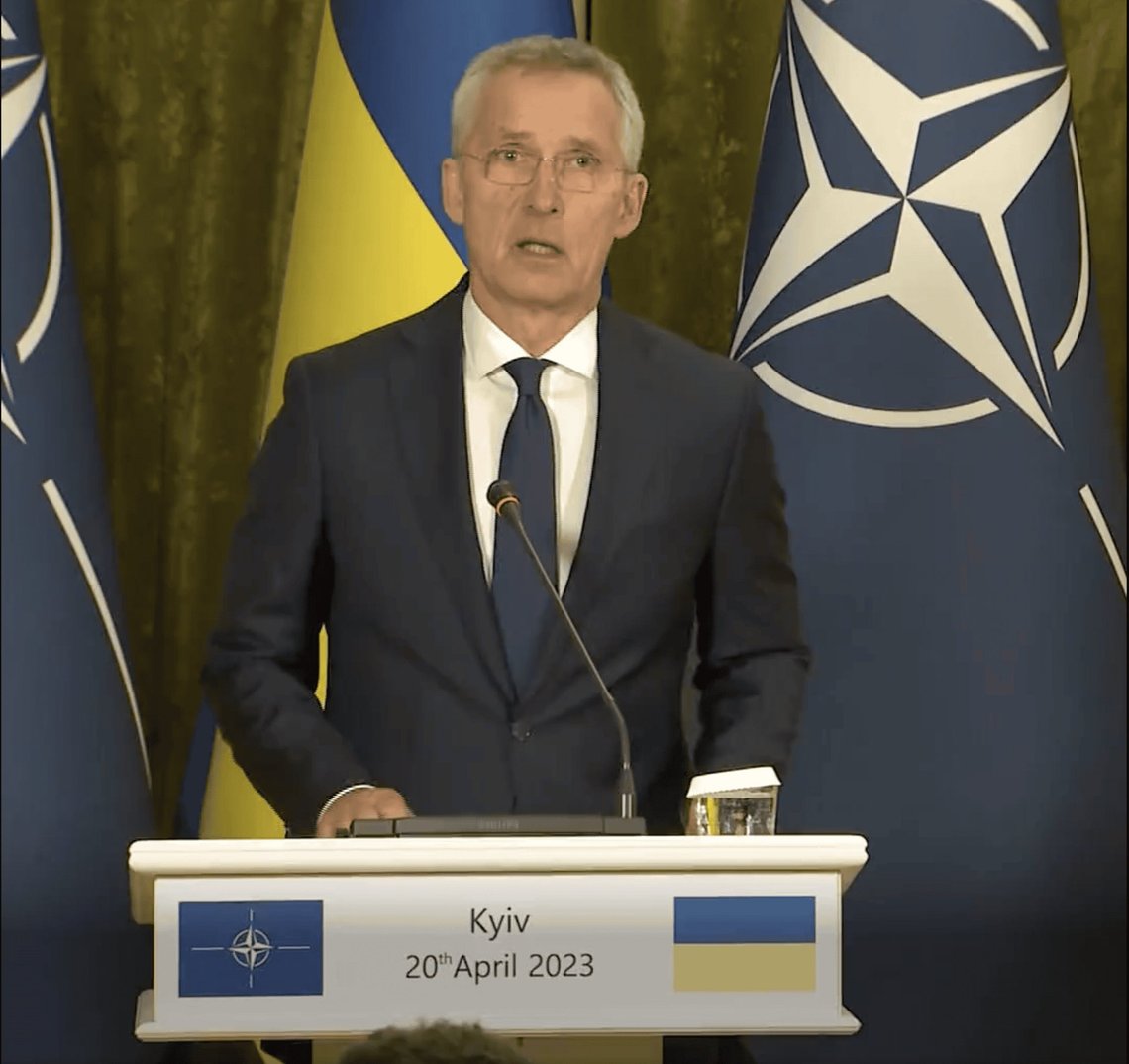 NATO Secretary General Jens Stoltenberg. Photo: AP Photo/Twitter NATO Secretary General Jens Stoltenberg. Photo: AP Photo/Twitter