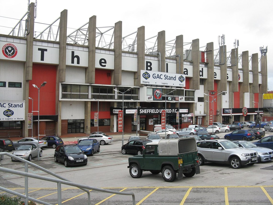 Bramall Lane Stand at Sheffield United FC by M J Richardson, CC BY-SA 2.0, Wikimedia Commons Bramall Lane Stand at Sheffield United FC by M J Richardson, CC BY-SA 2.0, Wikimedia Commons