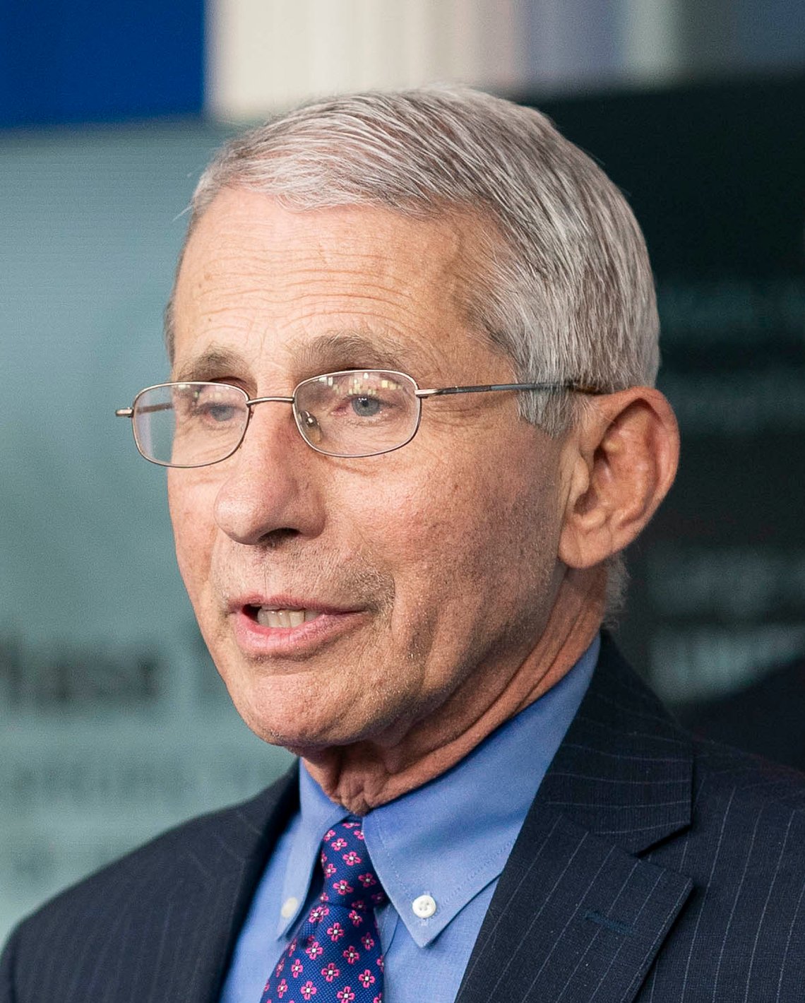 Anthony Fauci at the White House from Washington, DC, Public domain, via Wikimedia Commons Anthony Fauci at the White House from Washington, DC, Public domain, via Wikimedia Commons