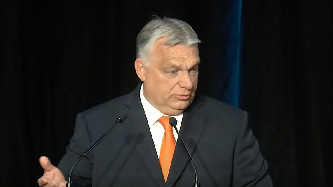 Still image: Viktor Orbán / YouTube. Still image: Viktor Orbán / YouTube.
