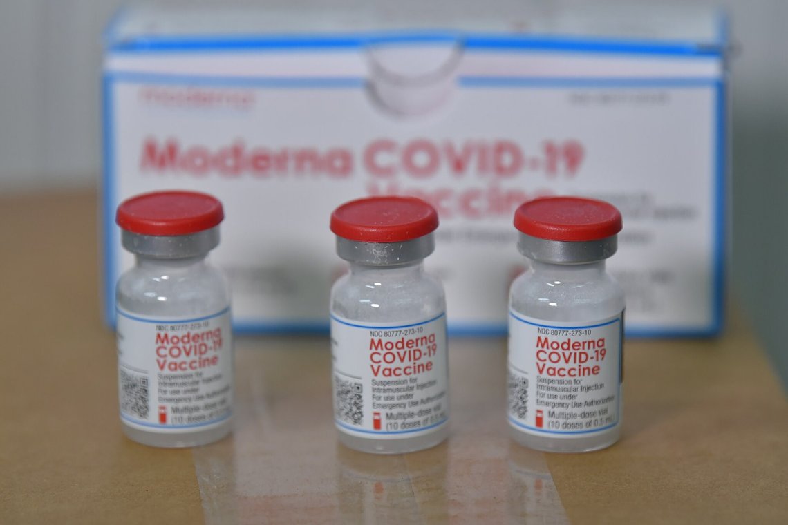 Moderna's mRNA covid-19 vaccine. Photo: Presidencia de Guatemala, PDM-owner, via Wikimedia Commons Moderna's mRNA covid-19 vaccine. Photo: Presidencia de Guatemala, PDM-owner, via Wikimedia Commons