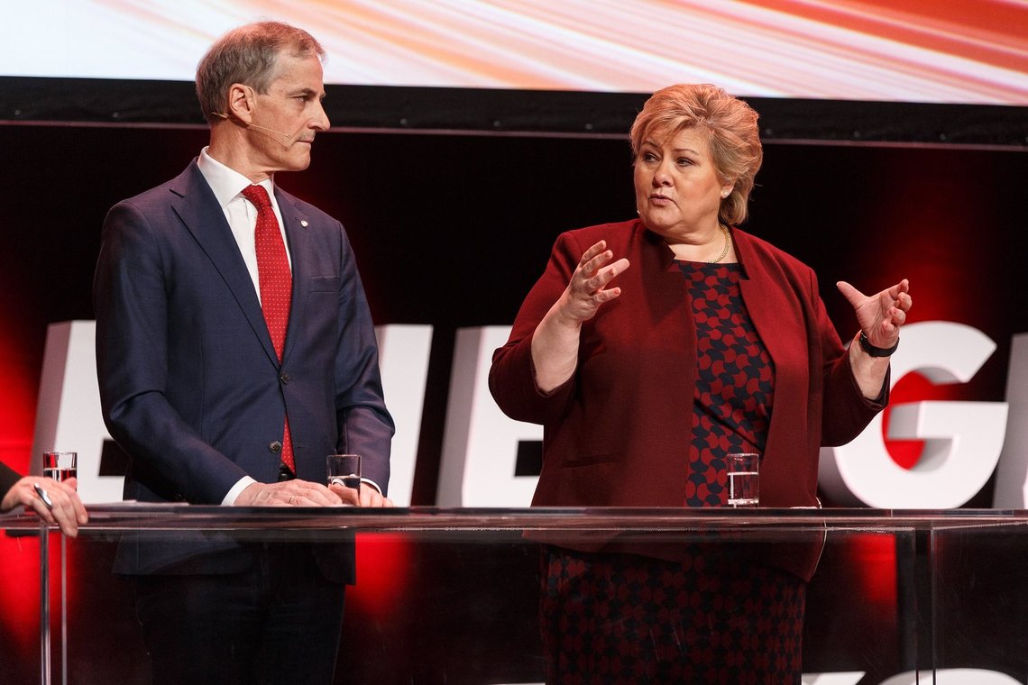Current Prime Minister Jonas Gahr Støre (Ap) and Erna Solberg (H) lead the same dysfunctional climate policy, writes local council candidate for Lier FrP, Thorstein Opsahl. Illustration photo: Offshore Norge, CC BY-SA 2.0, Flicker Current Prime Minister Jonas Gahr Støre (Ap) and Erna Solberg (H) lead the same dysfunctional climate policy, writes local council candidate for Lier FrP, Thorstein Opsahl. Illustration photo: Offshore Norge, CC BY-SA 2.0, Flicker