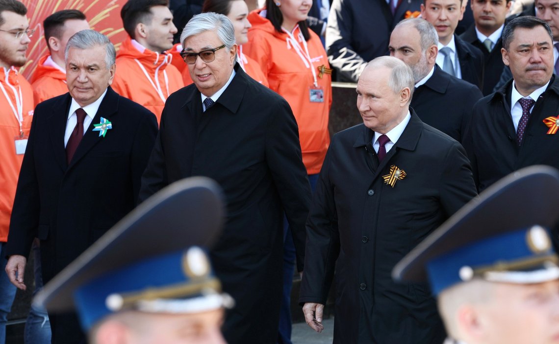 President Vladimir Putin speaks at the parade in Moscow on May 9, 2023. Photo: kremlin.ru, CC BY 4.0, Wikimedia Commons President Vladimir Putin speaks at the parade in Moscow on May 9, 2023. Photo: kremlin.ru, CC BY 4.0, Wikimedia Commons