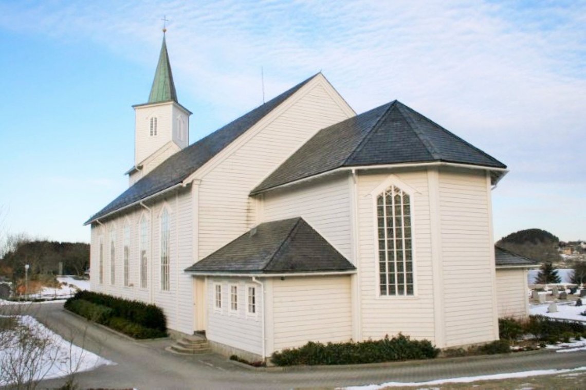Bremne's church. Photo: Facebook Bremne's church. Photo: Facebook