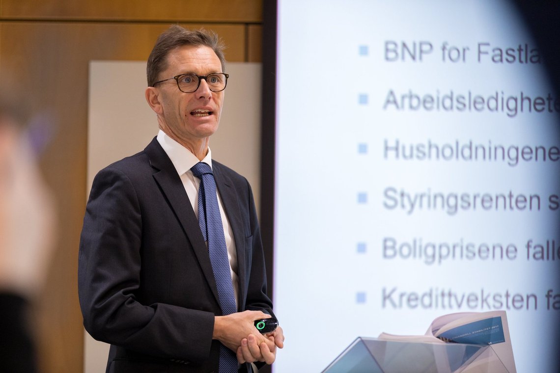 Norges Bank's Director of Financial Stability Torbjørn Hægeland. Photo:Nils S. Aasheim/Norges Bank /Flickr Norges Bank's Director of Financial Stability Torbjørn Hægeland. Photo:Nils S. Aasheim/Norges Bank /Flickr