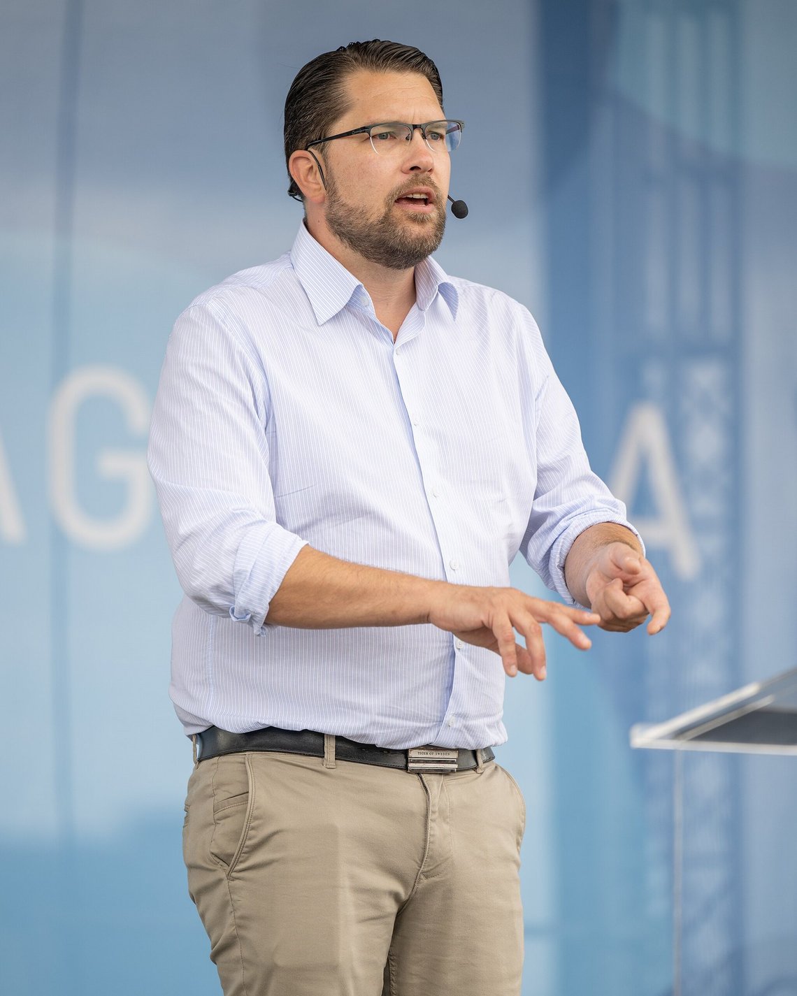 Sweden Democrats party leader Jimmie Åkesson (SD) will stop aid to countries that refuse to accept their own citizens after being refused asylum in Sweden. Photo: Frihamnsdagarna, CC BY-SA 2.0, Wikimedia Commons Sweden Democrats party leader Jimmie Åkesson (SD) will stop aid to countries that refuse to accept their own citizens after being refused asylum in Sweden. Photo: Frihamnsdagarna, CC BY-SA 2.0, Wikimedia Commons