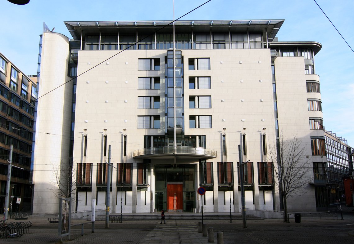 Oslo District Court in Oslo City Photo: Mahlum, Wikipedia Oslo District Court in Oslo City Photo: Mahlum, Wikipedia