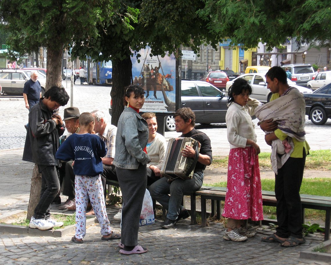 Roma people from Kyiv. Photo: Водник at ru.wikipedia, CC BY-SA 2.5, Wikimedia Commons Roma people from Kyiv. Photo: Водник at ru.wikipedia, CC BY-SA 2.5, Wikimedia Commons