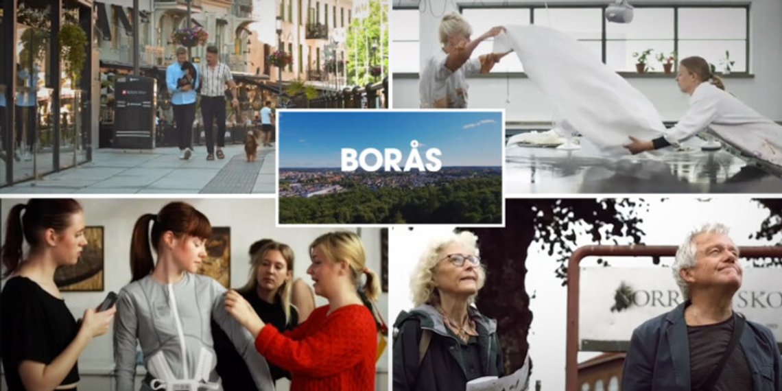 Picture from the commercial about Borås. Photo: Instagram. Picture from the commercial about Borås. Photo: Instagram.