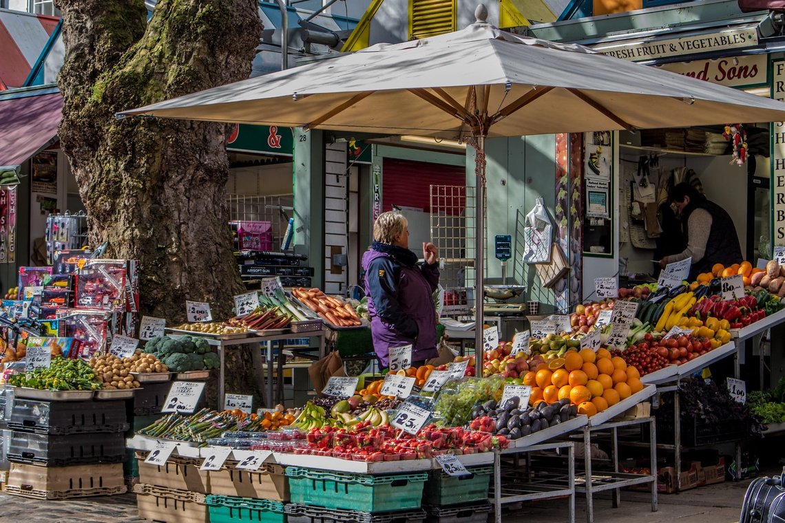 Fruit and vegegtable stall - Pixabay Fruit and vegegtable stall - Pixabay