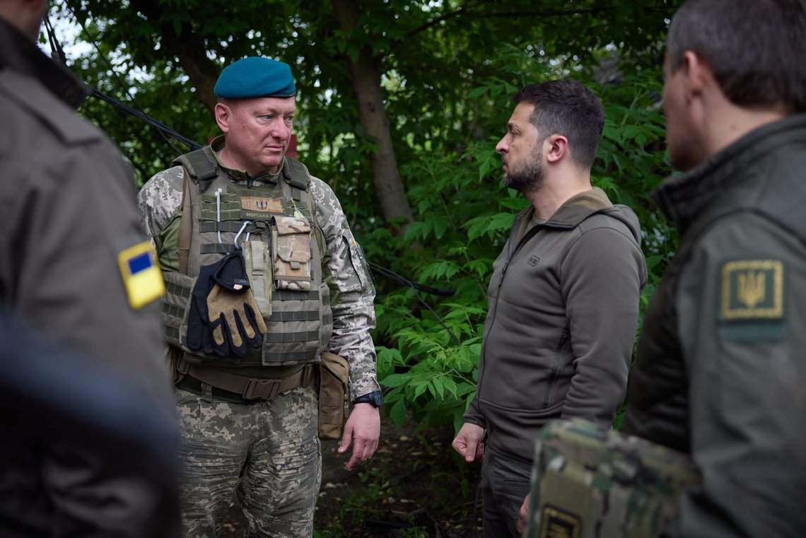 Working trip of the President of Ukraine, Zelenskyy to the Donetsk region. Photo: President's office, Ukraine Working trip of the President of Ukraine, Zelenskyy to the Donetsk region. Photo: President's office, Ukraine