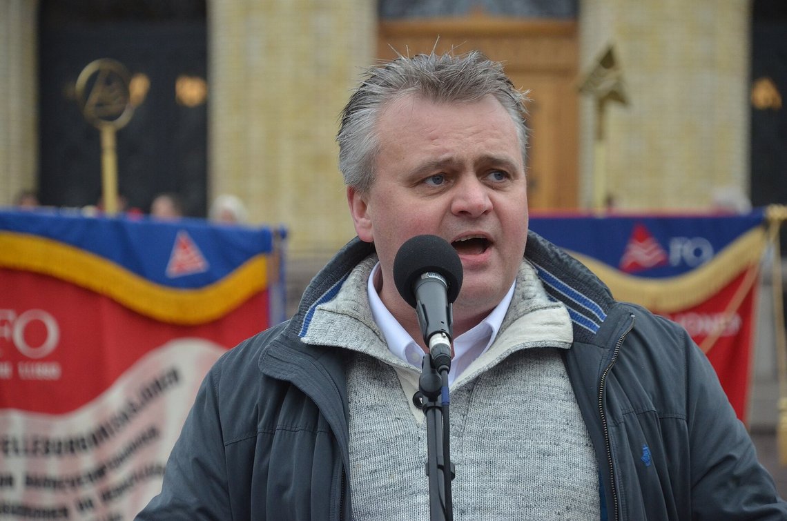 Leader of the Joint Confederation Jørn Eggum is cursing at Thon hotels because they do not want to raise the Pride flag. Photo: Brage.aronsen, CC BY-SA 4.0, Wikimedia Commons Leader of the Joint Confederation Jørn Eggum is cursing at Thon hotels because they do not want to raise the Pride flag. Photo: Brage.aronsen, CC BY-SA 4.0, Wikimedia Commons