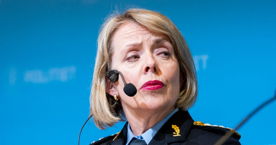 Police Director Benedicte Bjørnland Police Director Benedicte Bjørnland