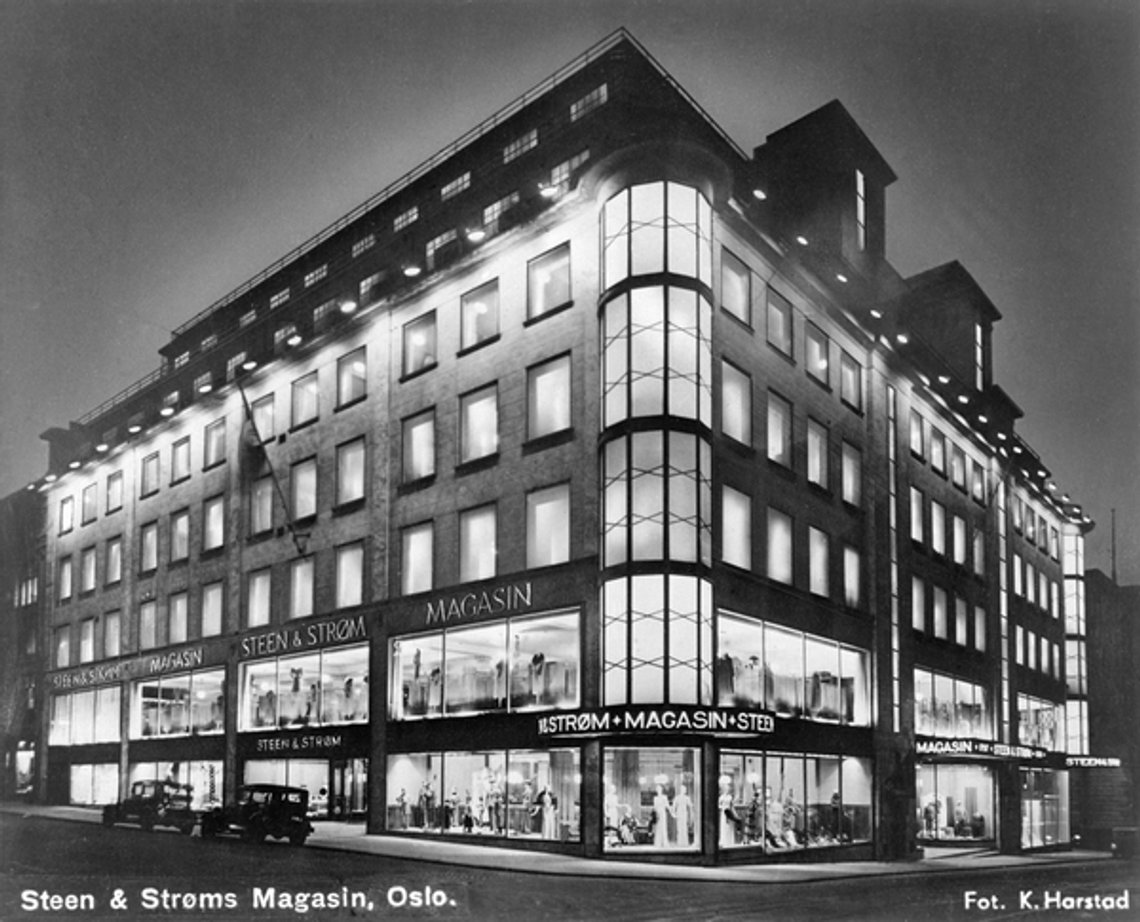 Steen & Strøm around 1930. Photo: Karl Harstad / Oslo Museum / Creative Commons Steen & Strøm around 1930. Photo: Karl Harstad / Oslo Museum / Creative Commons