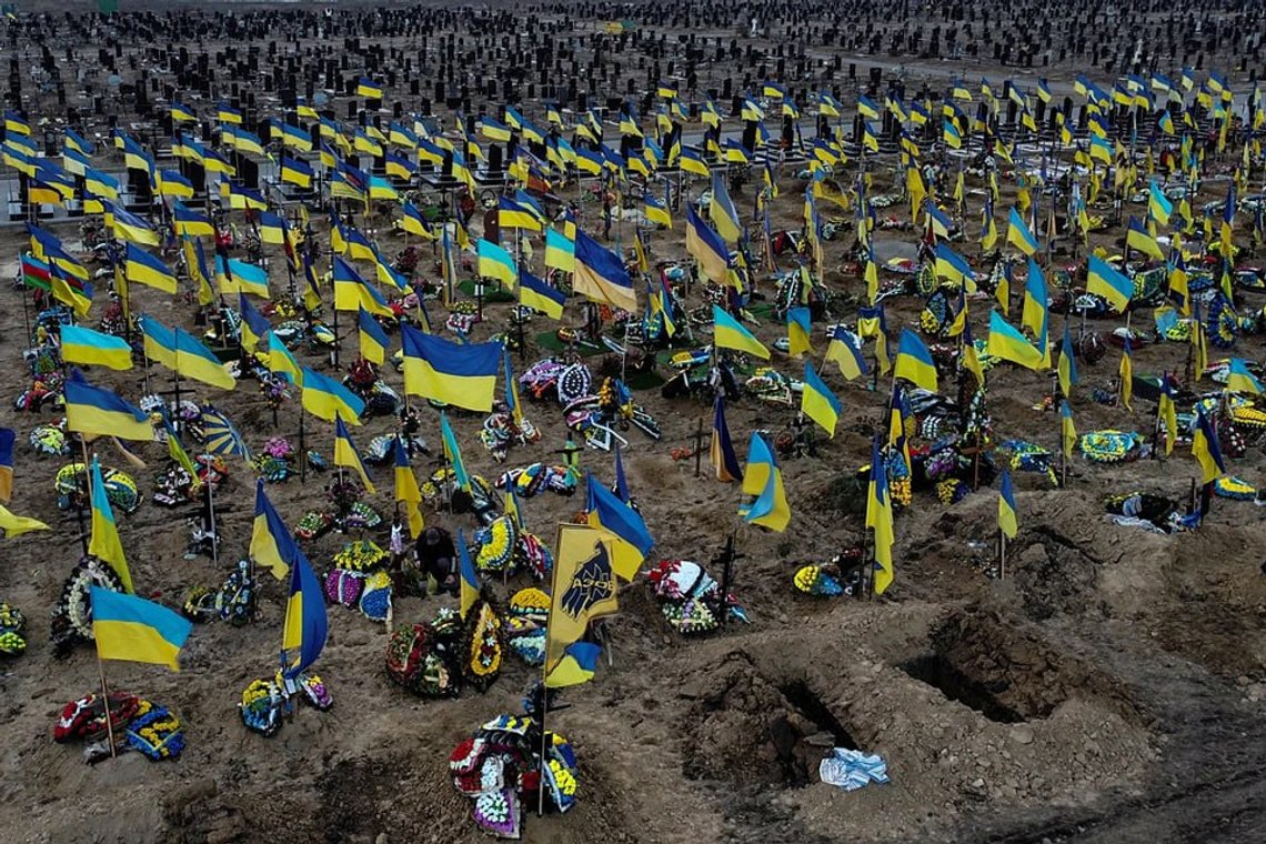 The Government of Ukraine has approved a project for the construction of the National War Memorial Cemetery near Kiev for 200,000 graves in 2025. Photo: Twitter The Government of Ukraine has approved a project for the construction of the National War Memorial Cemetery near Kiev for 200,000 graves in 2025. Photo: Twitter
