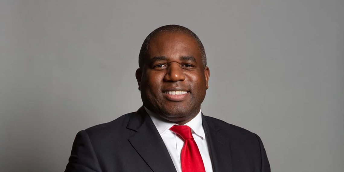 British Foreign Secretary David Lammy from Labour. Photo: UK Parliament British Foreign Secretary David Lammy from Labour. Photo: UK Parliament
