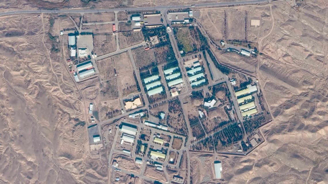 A Maxar closeup satellite imagery of the Parchin Military Complex in Iran from Nov. 2022. Photo: Satellite image (c) 2022 Maxar Technologies. A Maxar closeup satellite imagery of the Parchin Military Complex in Iran from Nov. 2022. Photo: Satellite image (c) 2022 Maxar Technologies.