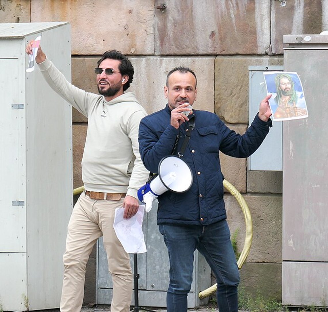 Salwan Momika and Salwan Najem during a Quran burning in Stockholm in July 2023. Photo: Frankie Fouganthin / Wikimedia Commons Salwan Momika and Salwan Najem during a Quran burning in Stockholm in July 2023. Photo: Frankie Fouganthin / Wikimedia Commons