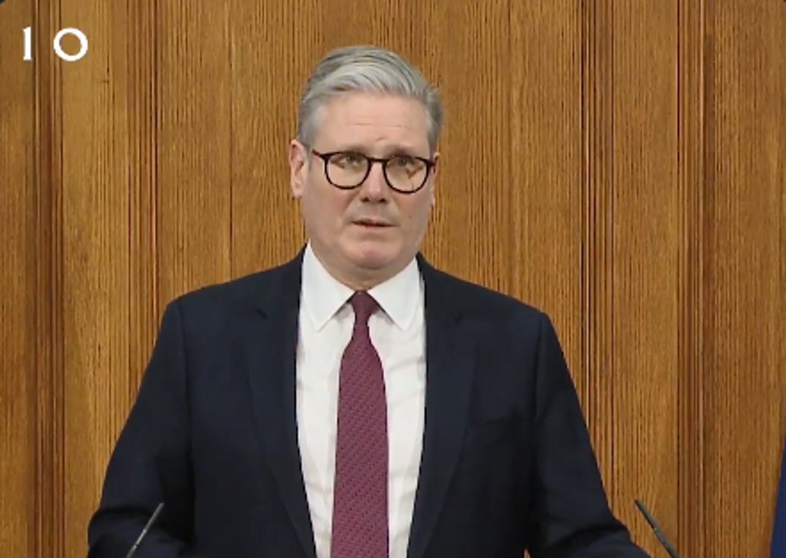 Keir Starmer says the plans for peacekeeping forces in Ukraine i now in an operational phase. Screenshot video Keir Starmer says the plans for peacekeeping forces in Ukraine i now in an operational phase. Screenshot video
