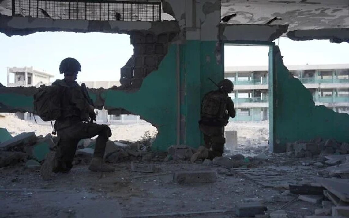 IDF troops operating in the Gaza Strip in an undated photo published on May 23, 2025. Photo: Israel Defense Forces IDF troops operating in the Gaza Strip in an undated photo published on May 23, 2025. Photo: Israel Defense Forces