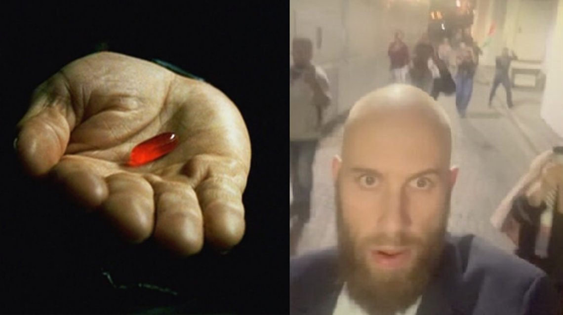 Photo: Screenshots of Matrix and X respectively. Photo: Screenshots of Matrix and X respectively.