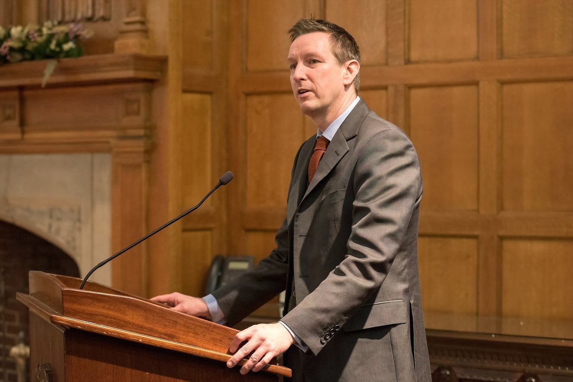 Asle Toje lecturing at the Sorbonne, Paris. Photo: Wikimedia Commons Asle Toje lecturing at the Sorbonne, Paris. Photo: Wikimedia Commons
