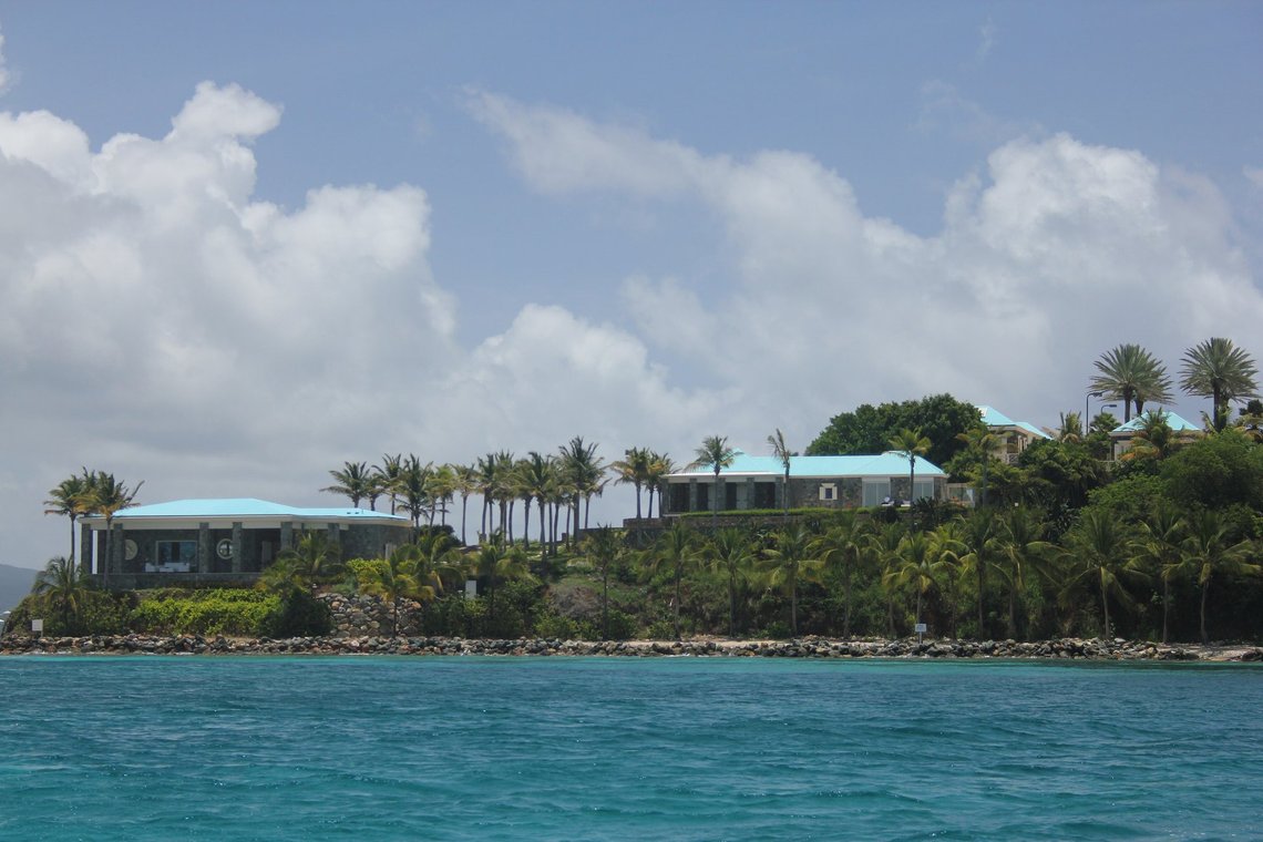 Little Saint James Island in the Virgin Islands, when it was owned by Jeffrey Epstein. Photo: Wikimedia Commons Little Saint James Island in the Virgin Islands, when it was owned by Jeffrey Epstein. Photo: Wikimedia Commons
