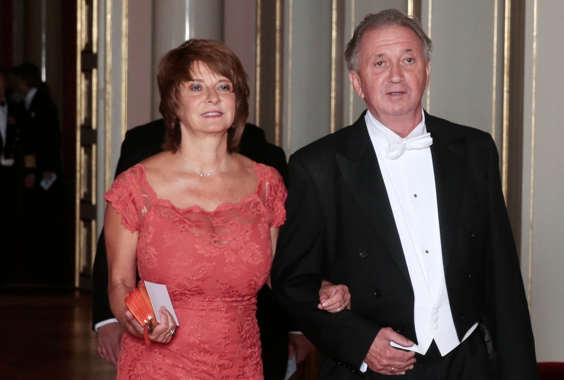 Norwegian former FM Terje Rød-Larsen and his wife, former ambassador to the UN & President of the UN's Social and Economic Council, Mona Juul. Norwegian former FM Terje Rød-Larsen and his wife, former ambassador to the UN & President of the UN's Social and Economic Council, Mona Juul.