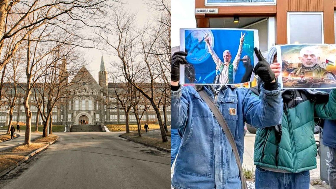 Rektor Tor Grande says it falls within freedom of expression when a professor employed at NTNU praises the terrorist Yahya Sinwar. Photo: Bente Haarstad/Facebook. Rektor Tor Grande says it falls within freedom of expression when a professor employed at NTNU praises the terrorist Yahya Sinwar. Photo: Bente Haarstad/Facebook.