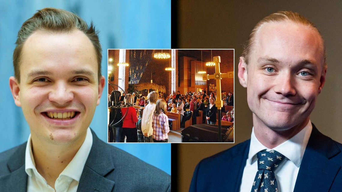 KrF's Joel Ystebø is highly pleased with securing a majority – together with Høyre, FrP and the Centre Party – to ensure that school services are offered. KrF's Joel Ystebø is highly pleased with securing a majority – together with Høyre, FrP and the Centre Party – to ensure that school services are offered.