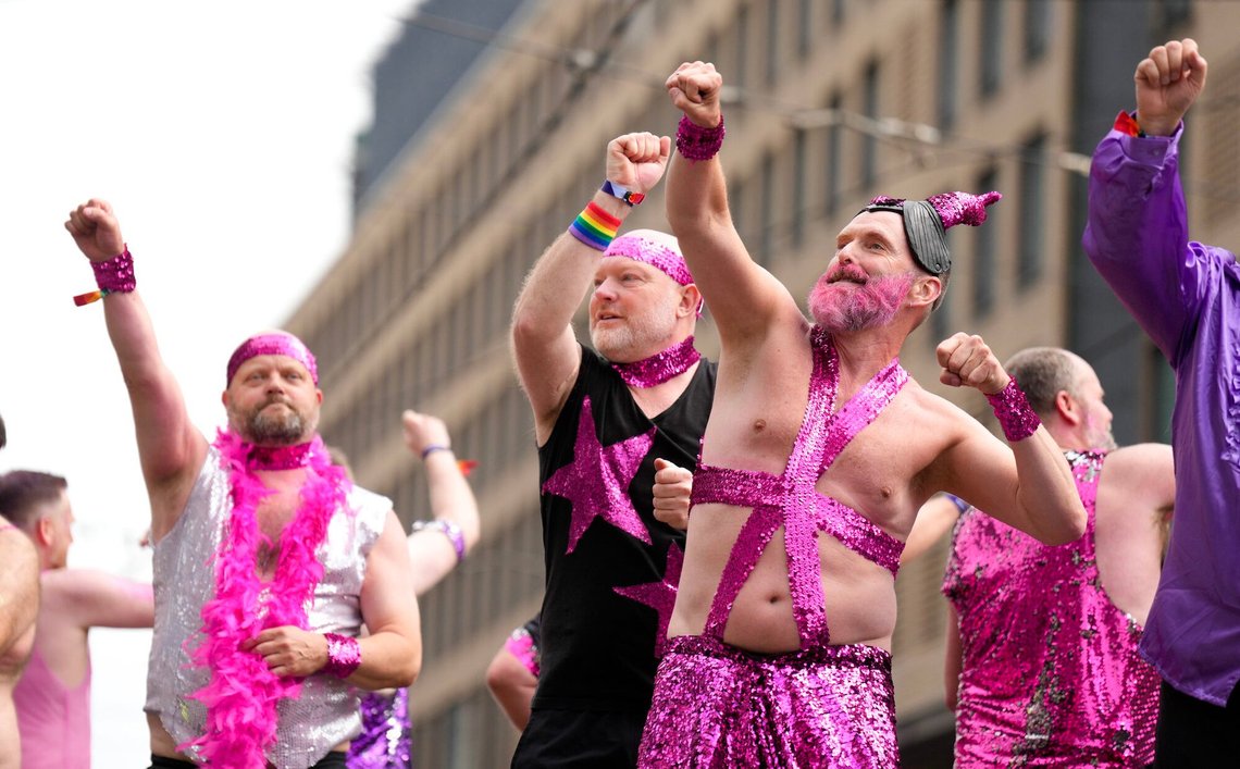 Oslo 20250628. The Pride parade in Oslo, which celebrates queer diversity, will go from Grønland to Pride Park at Kontraskjæret in Oslo on Saturday afternoon. Photo: Fredrik Varfjell / NTB Oslo 20250628. The Pride parade in Oslo, which celebrates queer diversity, will go from Grønland to Pride Park at Kontraskjæret in Oslo on Saturday afternoon. Photo: Fredrik Varfjell / NTB