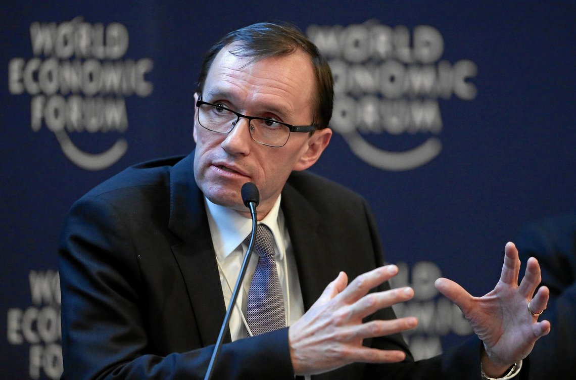 Espen Barth Eide, Norway's Minister of Foreign Affairs (2023-present), Climate & the Environment (2021-2023), Defence (2011-2012), at the World Economic Forum (WEF) 2013. From 2014 to 2016 he served as a managing director and member of the managing board at the WEF in Geneva. Photo: Wikipedia Espen Barth Eide, Norway's Minister of Foreign Affairs (2023-present), Climate & the Environment (2021-2023), Defence (2011-2012), at the World Economic Forum (WEF) 2013. From 2014 to 2016 he served as a managing director and member of the managing board at the WEF in Geneva. Photo: Wikipedia