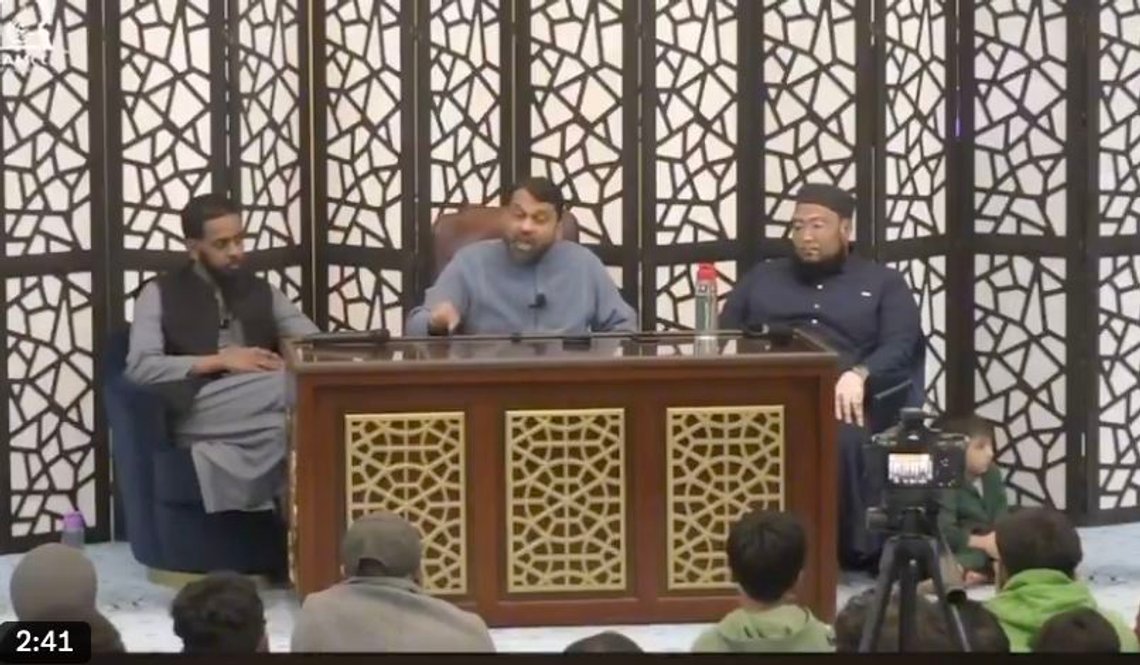 Texas imam. Screenshot from X Texas imam. Screenshot from X
