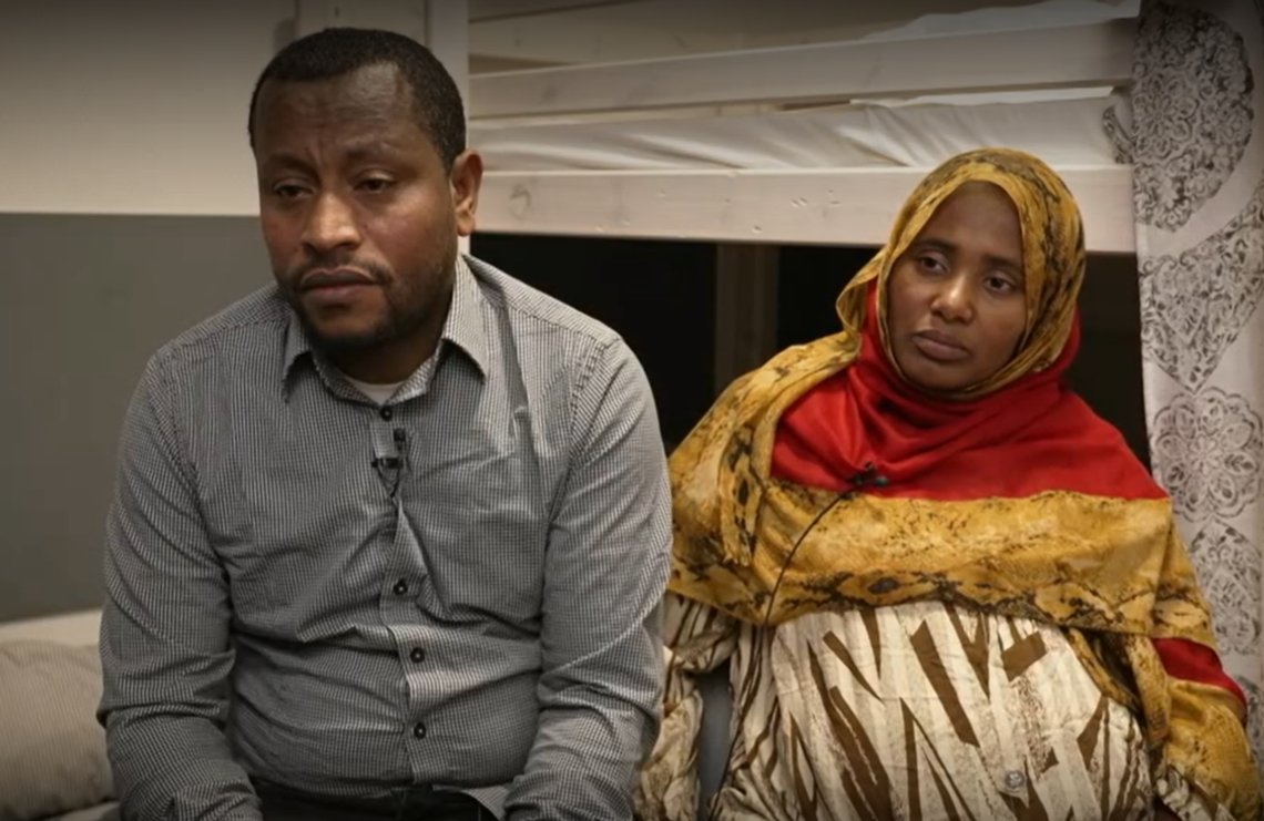 Murad's parents have chosen to have four children during the years they defied the deportation order and remained in Sweden. Photo: Screenshot video SVT Murad's parents have chosen to have four children during the years they defied the deportation order and remained in Sweden. Photo: Screenshot video SVT