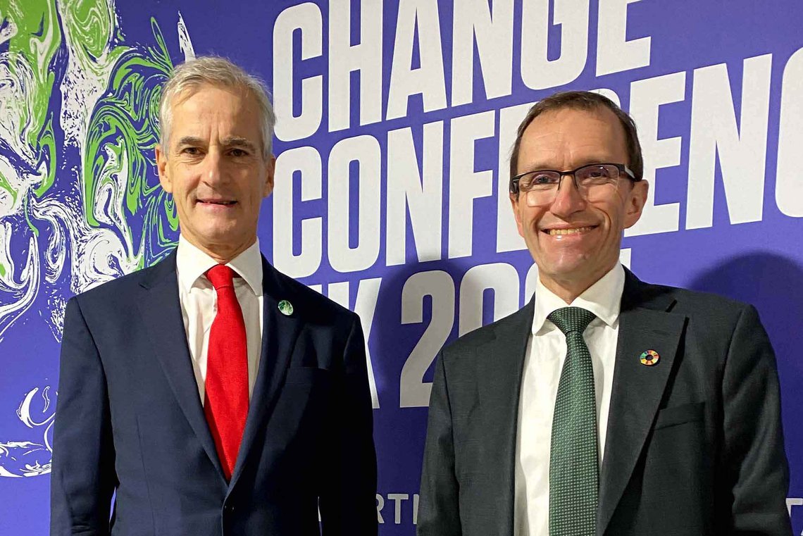 Norway's prime minister Jonas Gahr Støre and foreign minister Espen Barth Eide.
Photo: Anne Kristin Hjukse / The Prime Minister’s Office. Norway's prime minister Jonas Gahr Støre and foreign minister Espen Barth Eide.
Photo: Anne Kristin Hjukse / The Prime Minister’s Office.