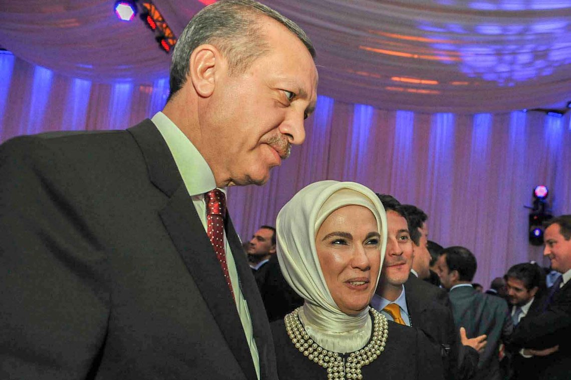 Turkey’s Prime Minister Recep Tayyip Erdoğan together with his wife Emine. Photo: Casa Rosada (Argentina Presidency of the Nation). Turkey’s Prime Minister Recep Tayyip Erdoğan together with his wife Emine. Photo: Casa Rosada (Argentina Presidency of the Nation).