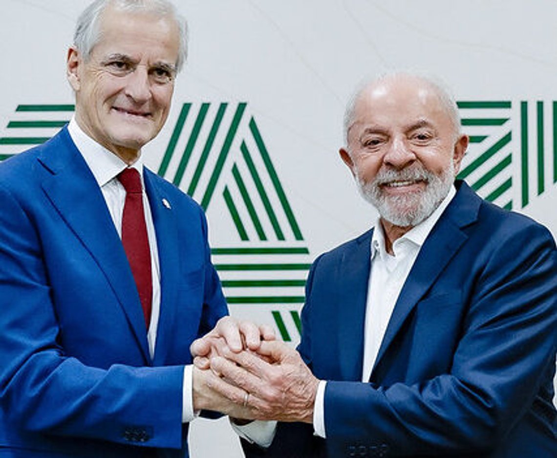 Norway’s Prime Minister Jonas Gahr Støre meets Brazil’s President Luiz Inácio Lula da Silva during a bilateral meeting in Brazil (2025). Credit: Palácio do Planalto / Government of Brazil (official photo) Norway’s Prime Minister Jonas Gahr Støre meets Brazil’s President Luiz Inácio Lula da Silva during a bilateral meeting in Brazil (2025). Credit: Palácio do Planalto / Government of Brazil (official photo)