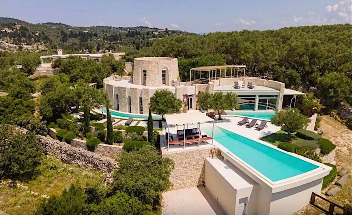 “Pax Villa” on the Greek island of Paxos is described as a paradise. Photo: Paxos Retreats. “Pax Villa” on the Greek island of Paxos is described as a paradise. Photo: Paxos Retreats.