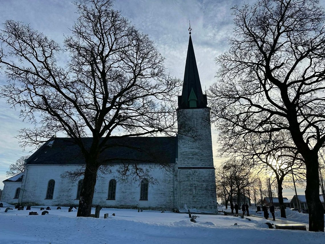 Stavsjø church, Nes in Ringsaker municipality. Photo: Christian Borchsenius Stavsjø church, Nes in Ringsaker municipality. Photo: Christian Borchsenius