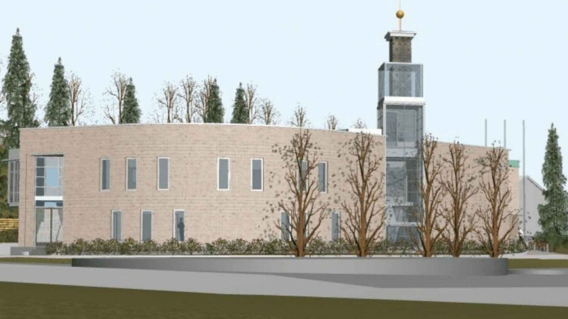 NEW MOSQUE: The Søndre Nordstrand Muslim Centre has been approved to more than double its size to 2,000 square metres and construct a new tower.
Photo: Søndre Nordstrand Muslimske Senter. NEW MOSQUE: The Søndre Nordstrand Muslim Centre has been approved to more than double its size to 2,000 square metres and construct a new tower.
Photo: Søndre Nordstrand Muslimske Senter.