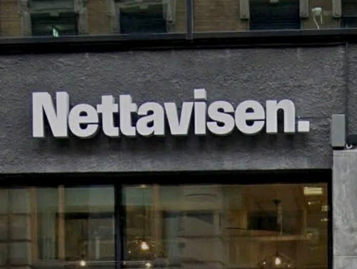 The logo of Nettavisen, Norway’s first online newspaper. In 2017, the outlet launched editions in Polish, Arabic, Russian, and Somali. The same year, the media group Amedia — often described as part of Norway’s “deep state” media establishment — acquired full ownership of Nettavisen. The logo of Nettavisen, Norway’s first online newspaper. In 2017, the outlet launched editions in Polish, Arabic, Russian, and Somali. The same year, the media group Amedia — often described as part of Norway’s “deep state” media establishment — acquired full ownership of Nettavisen.