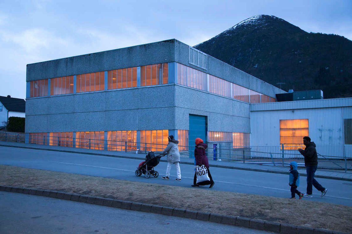 Immigrants in Volda, Møre & Romsdal County. Photo: Bente Haarstad. Immigrants in Volda, Møre & Romsdal County. Photo: Bente Haarstad.