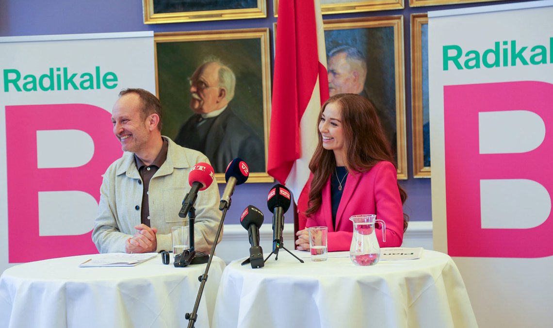 Martin Lidegaard & Samira Nawa og the Danish Social Liberal Party ("Radikale Venstre") Credit: Radikale Venstre / Wikimedia Commons (CC BY-SA) Martin Lidegaard & Samira Nawa og the Danish Social Liberal Party ("Radikale Venstre") Credit: Radikale Venstre / Wikimedia Commons (CC BY-SA)