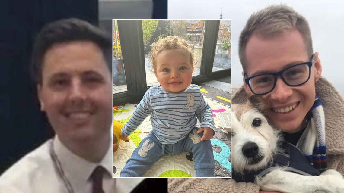 Jamie Varley (37), left, is charged with murdering Preston (13 months), while John McGowan-Fazakerley (32), right, is charged with allowing it to happen and with complicity. Photo: X Jamie Varley (37), left, is charged with murdering Preston (13 months), while John McGowan-Fazakerley (32), right, is charged with allowing it to happen and with complicity. Photo: X