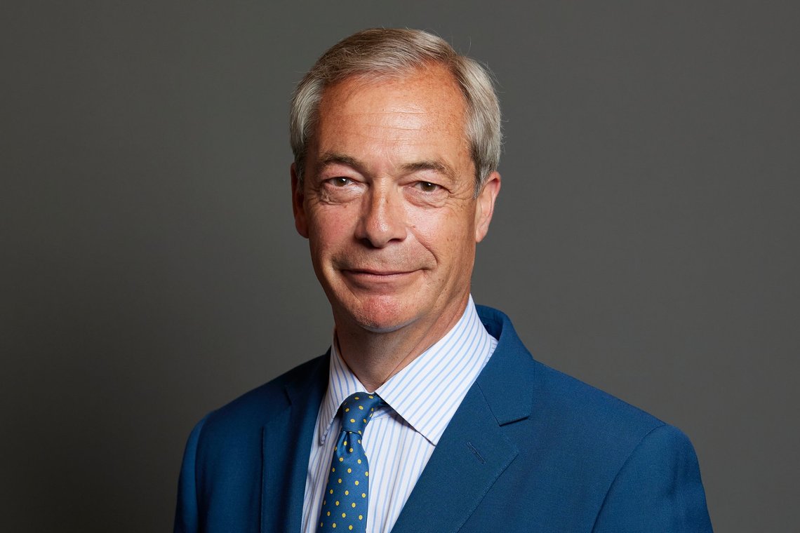 Reform Party leader Nigel Farage MP. The party is riding high with everything pointing upwards, but the leader’s personal security is causing serious concern. Photo: UK Parliament / Laurie Noble. Reform Party leader Nigel Farage MP. The party is riding high with everything pointing upwards, but the leader’s personal security is causing serious concern. Photo: UK Parliament / Laurie Noble.