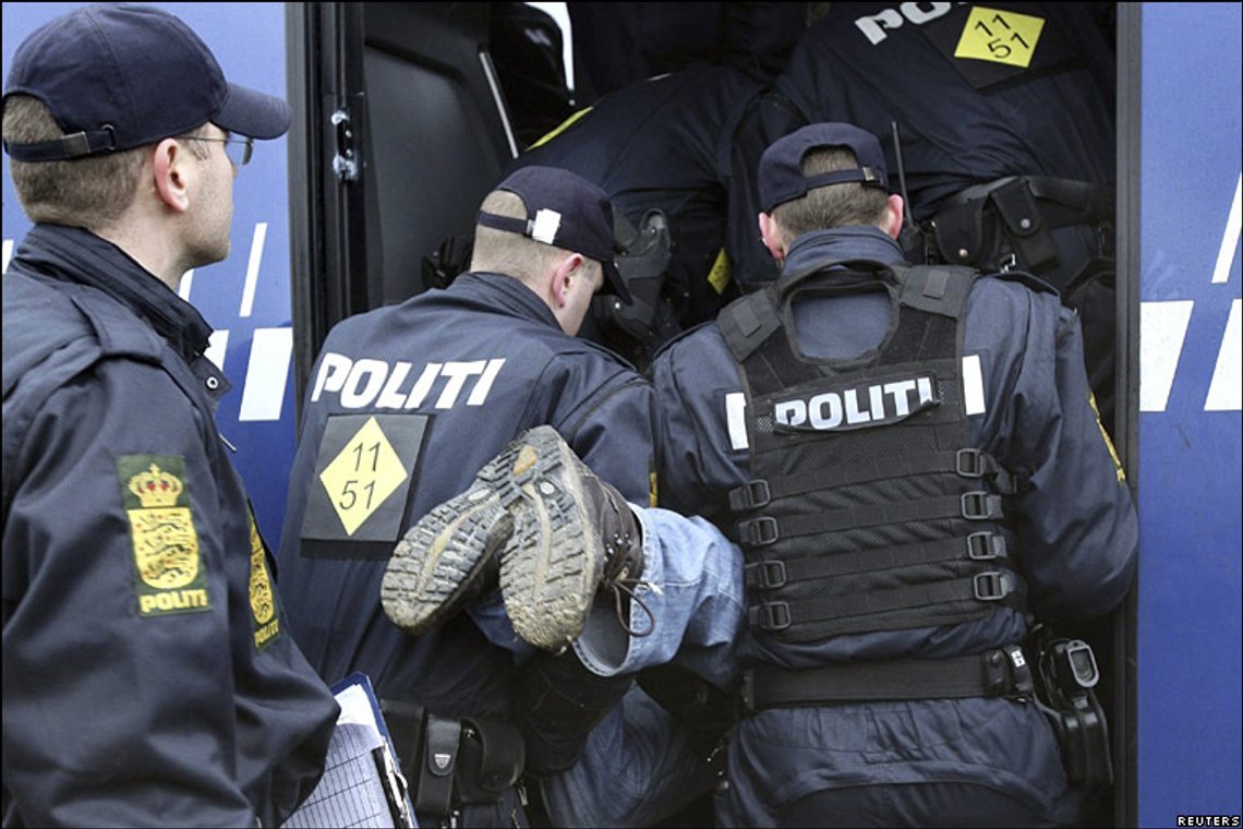 Danish police are the real deal. Danish police are the real deal.